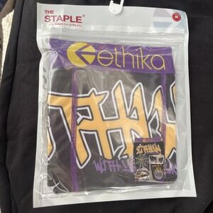 Ethika The Staple Pop Yo SHXT   Design Boxer Briefs Men's Size Medium - NEW